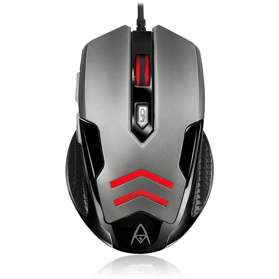 Adesso IMOUSE X1 Multi-Color 6-Button Gaming Mouse with RGB Illumination