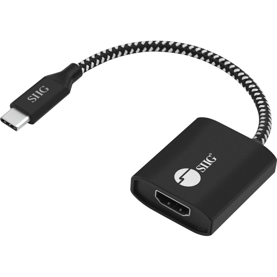 SIIG USB Type-C to HDMI Video Cable Adapter with PD Charging - CB-TC0811-S1