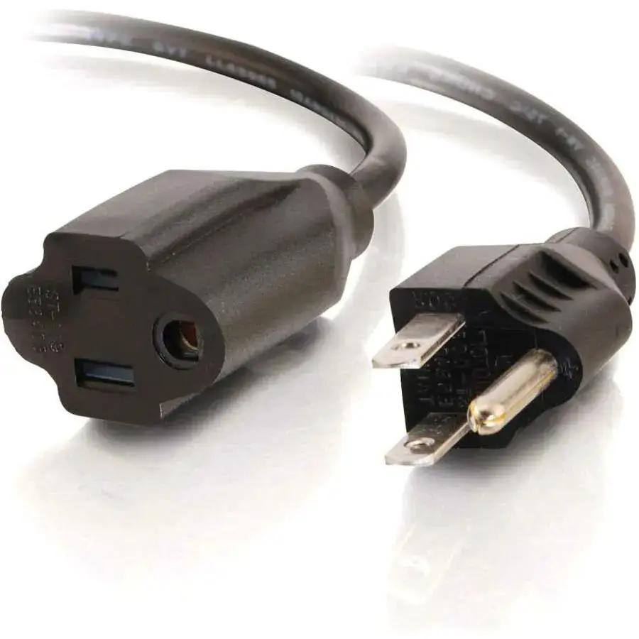 Legrand Group C2G 4ft 16 AWG Outlet Saver Power Extension Cord (NEMA 5-15P to NEMA 5-15R) by Legrand Group