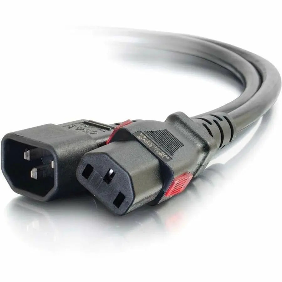 Legrand Group C2G 10359 Standard Power Cord with Locking C13 Connector, 3 ft