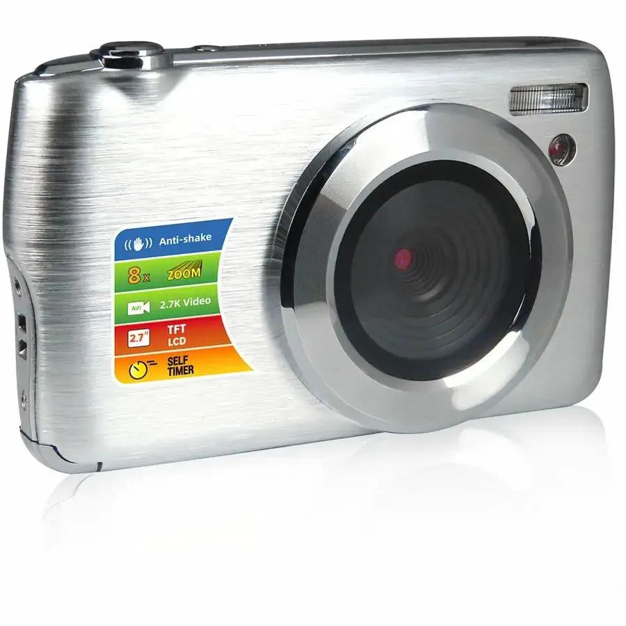 Hamilton Buhl VividPro 48 MP Compact Digital Camera with 8x Zoom and 2.7-inch LCD Screen by Hamilton Buhl