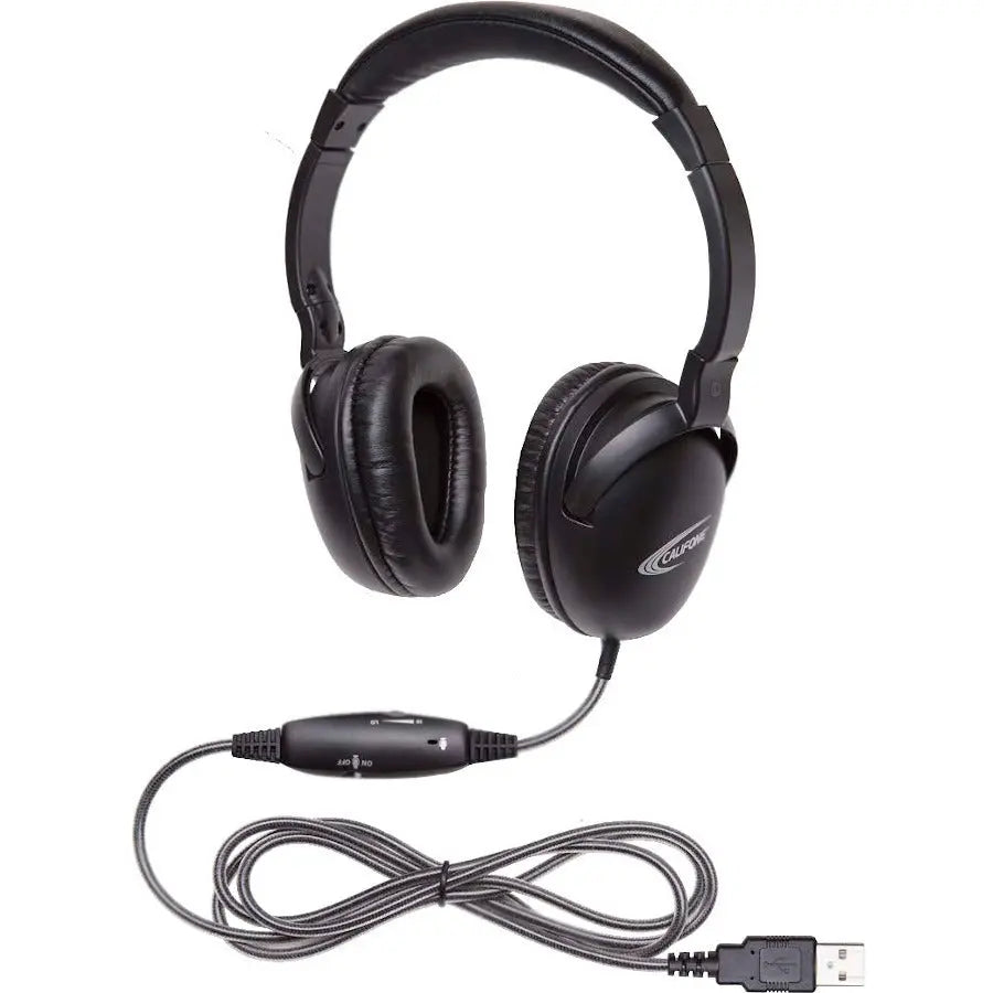 Califone NeoTech Plus 1017IMUSB Headset – Chew-Resistant, Adjustable Classroom Audio Solution with Noise Reduction and USB 2.0 Compatibility