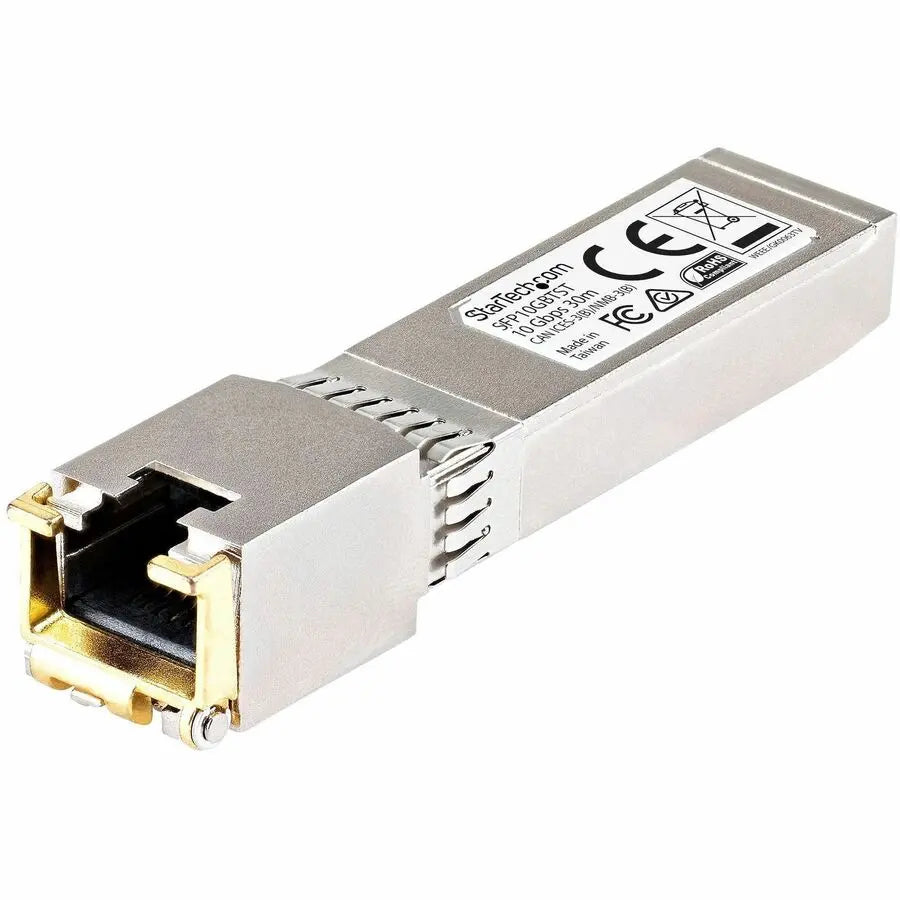 StarTech.com Cisco SFP-10GB-T-X Compatible 10GBASE-T SFP+ Transceiver Module - 30 ft Copper RJ45 Ethernet for Cisco & MSA Switches