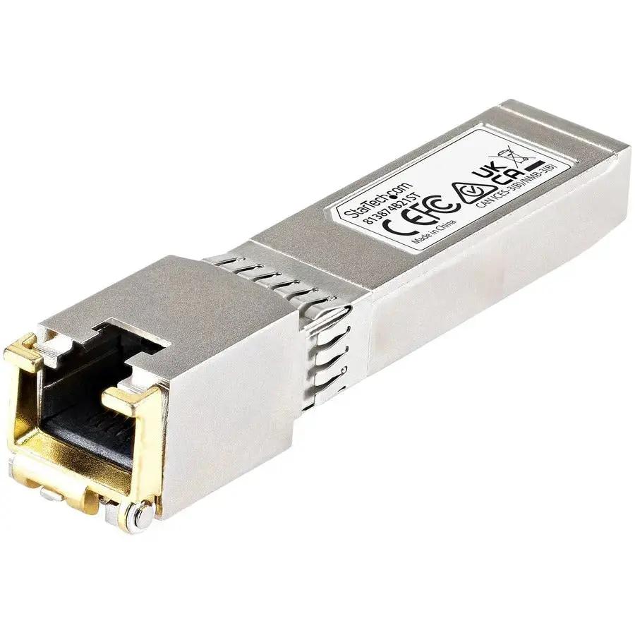 StarTech.com HPE 813874-B21 Compatible SFP+ Transceiver Module – 10GBASE-T Ethernet over Copper by STARTECH.COM