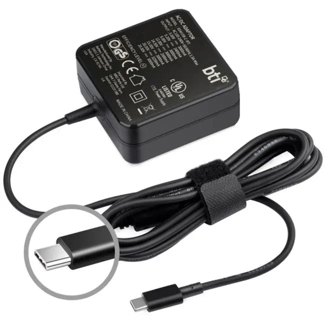 BTI X3U23AV-BTI 65W USB-C Power Adapter for Lenovo and HP Notebooks