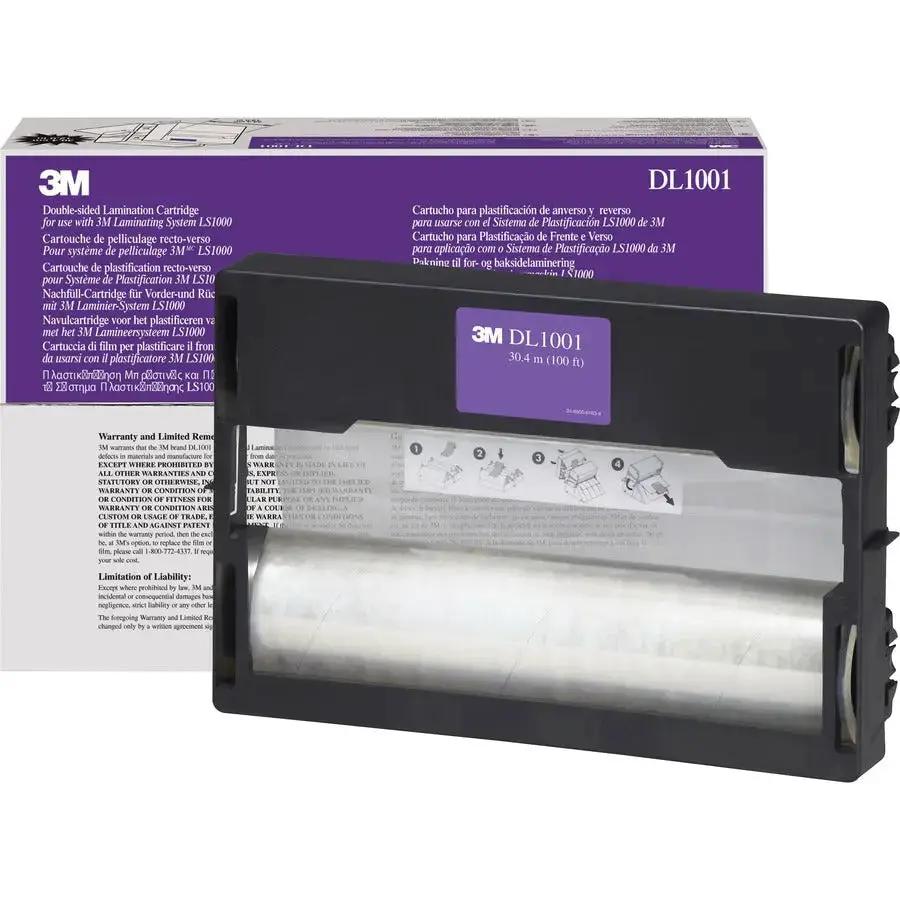 3M Scotch Cool Laminating System Refill Cartridge DL1001 for LS1000, 12 inches x 100 feet, 5.6 mil Glossy Finish by 3M - WORKSPACE SOLUTIONS