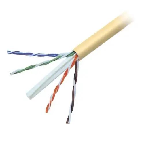 Belkin Cat. 6 UTP Bulk Network Cable - Yellow, 1000 ft by Belkin International, Inc