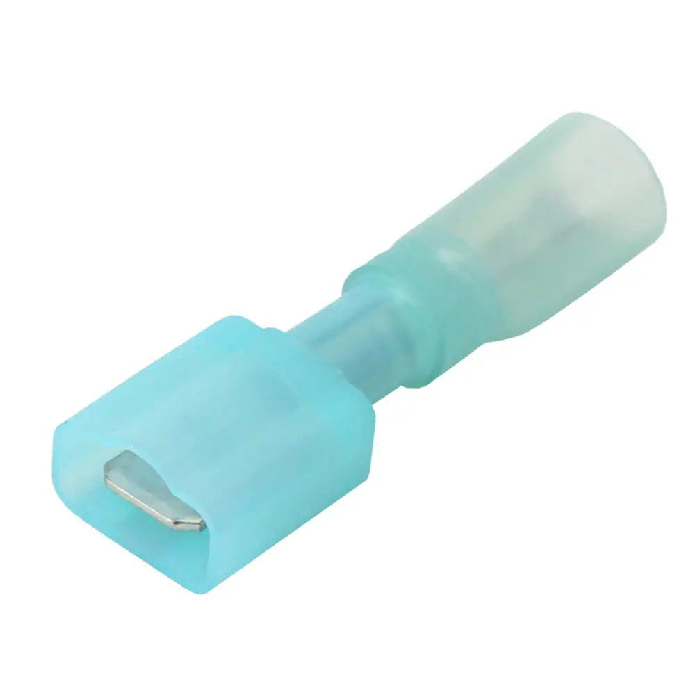 Pacer 16-14 AWG Fully-Insulated Male Disconnect Terminal - Blue, 25 Pack