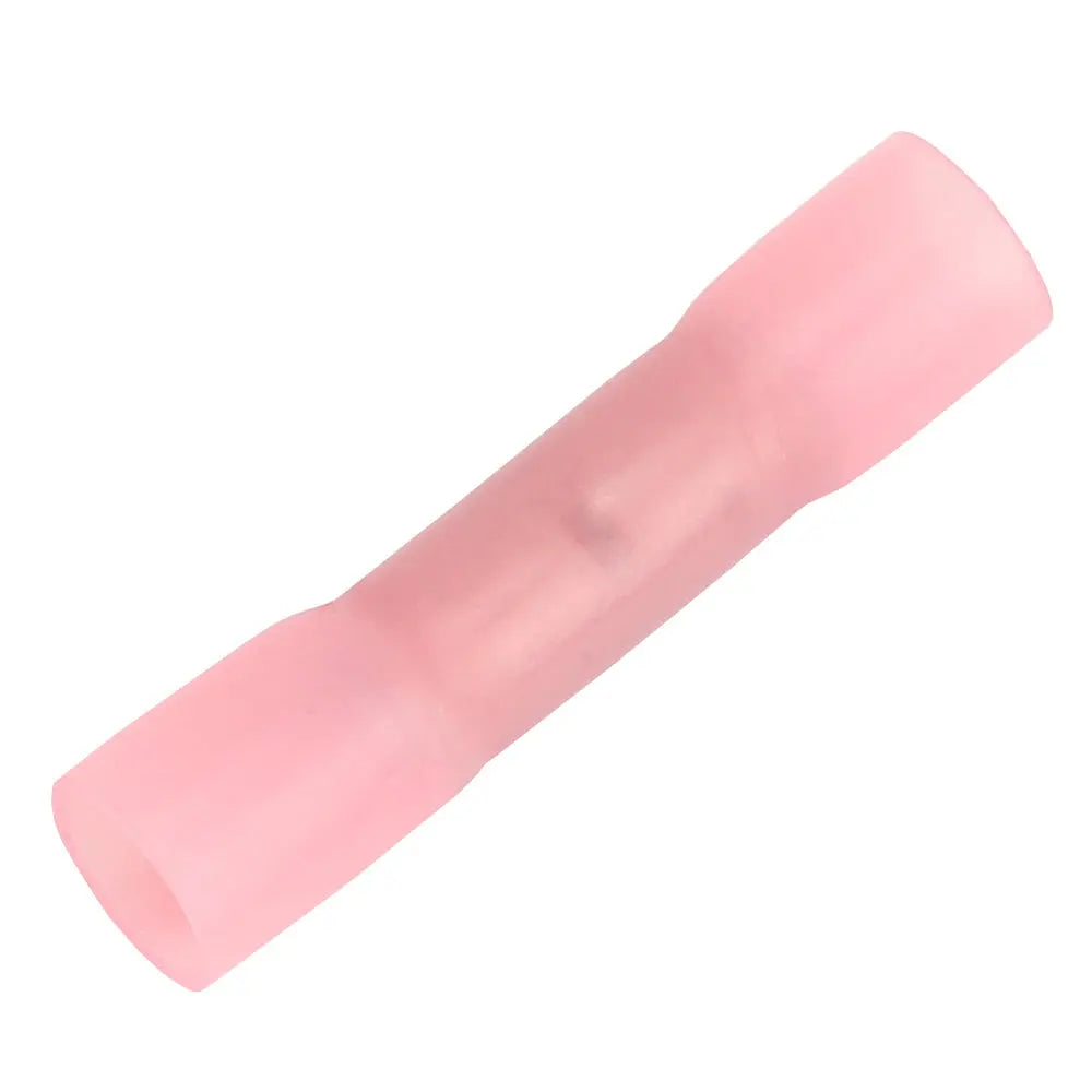 Pacer 8 AWG Heat Shrink Butt Connector - 100 Pack for Reliable Electrical Connections