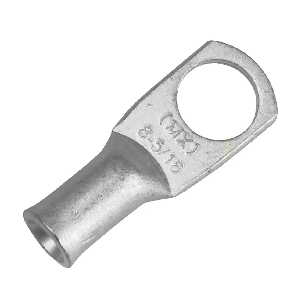 Pacer Tinned Lug 8 AWG with 5/16 inch Stud Size - 10 Pack for Reliable Electrical Connections