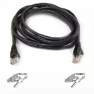 3FT CAT6 RED SNAGLESS PATCH    CABL