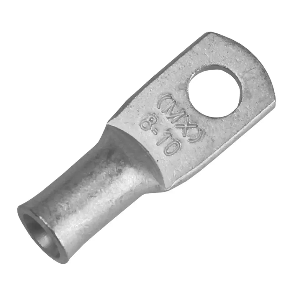 Pacer Tinned Lug 8 AWG - #10 Stud Size - 10 Pack for Marine and Electrical Applications