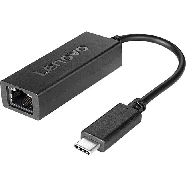 Lenovo USB-C to Ethernet Adapter - Reliable USB Type C Network Connection for Laptops