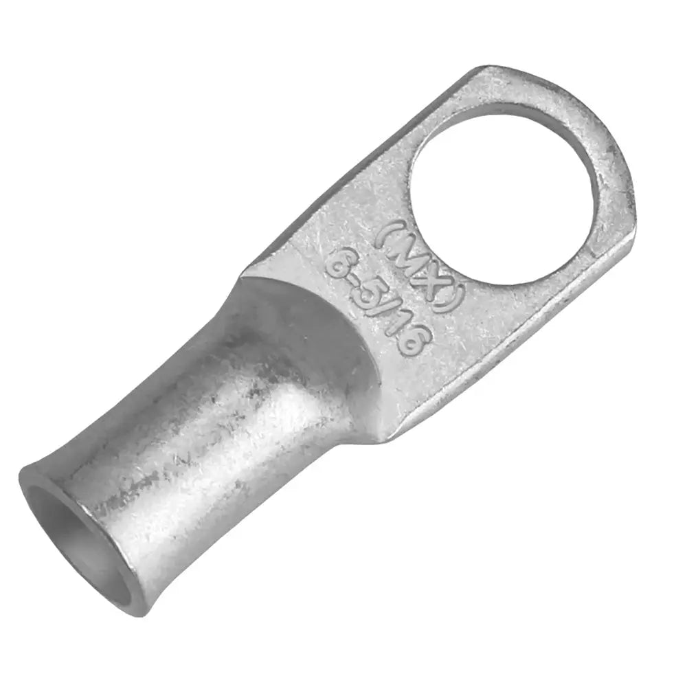 Pacer Tinned Lug 6 AWG with 5/16-Inch Stud Size - Pack of 10