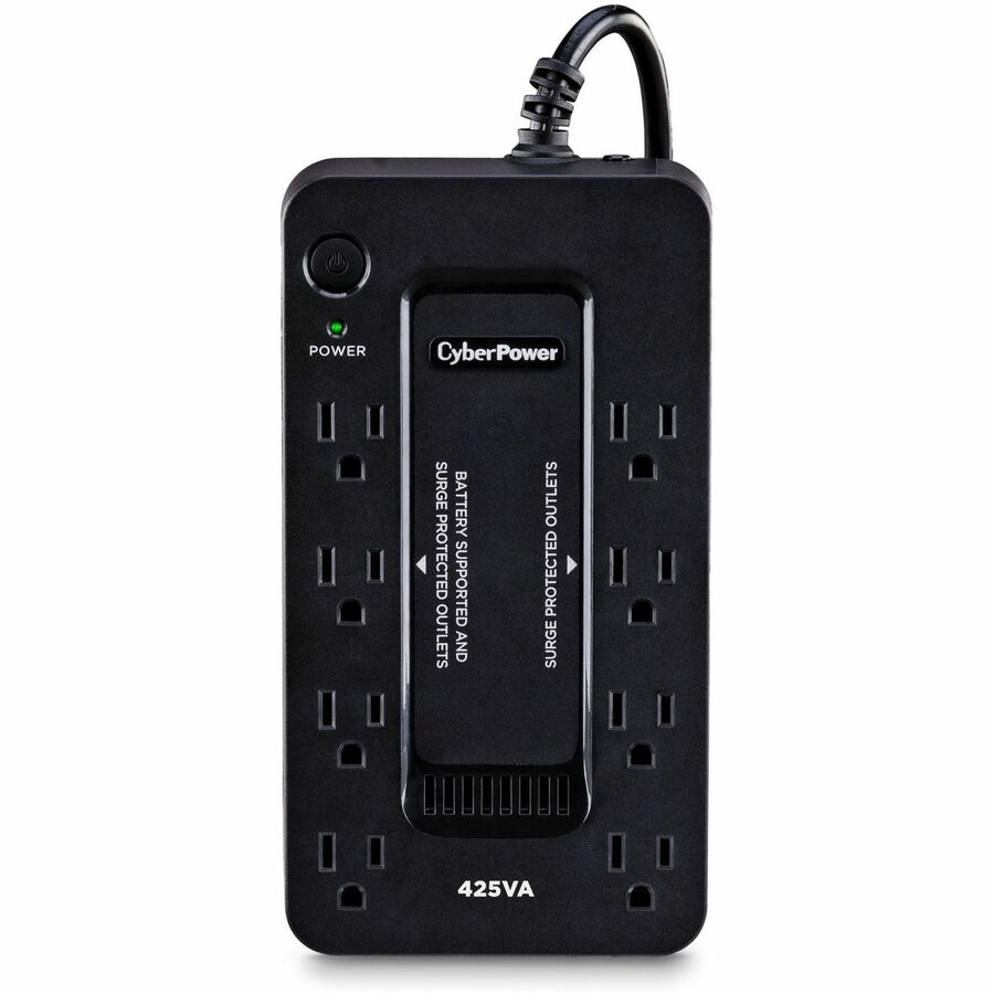 CyberPower ST425 Standby UPS System - 425VA Battery Backup & Surge Protection for Home Office & Entertainment Devices