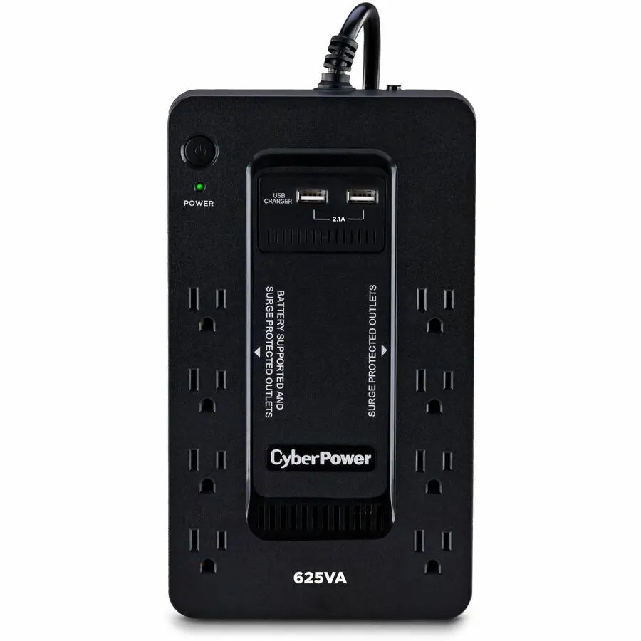 CyberPower ST625U Standby UPS System with 625 VA / 360 W Capacity and Surge Protection