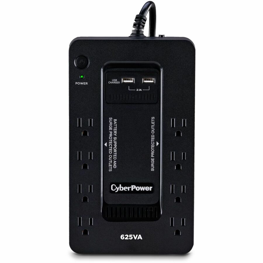 CyberPower ST625U Standby UPS System with Battery Backup and Surge Protection