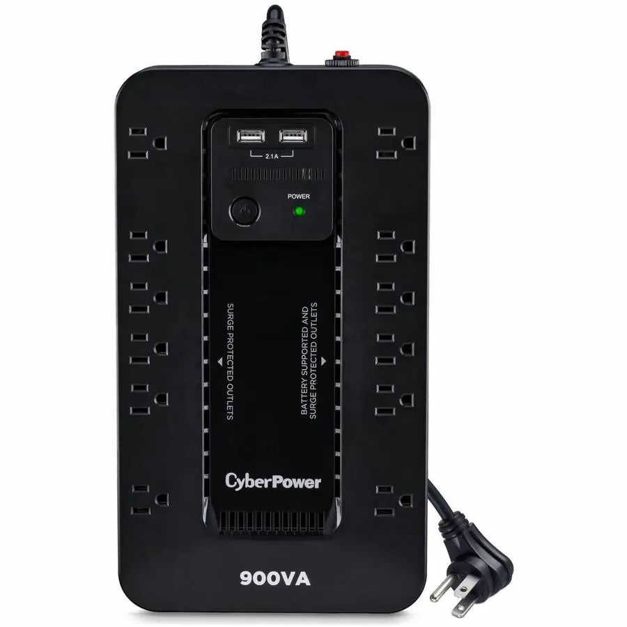 CyberPower ST900U 900VA Standby UPS System with Surge Protection and USB Charging Ports