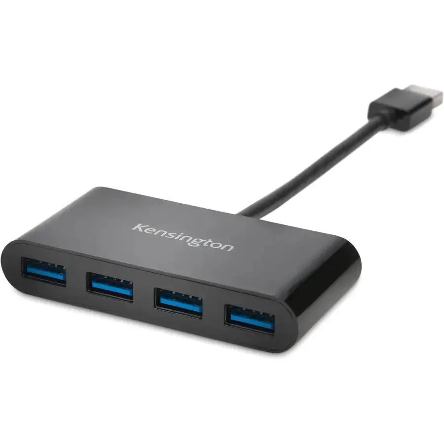 Kensington UH4000 USB 3.0 4-Port Hub - High-Speed External USB Expansion for Windows and Mac by Kensington Computer Products Group
