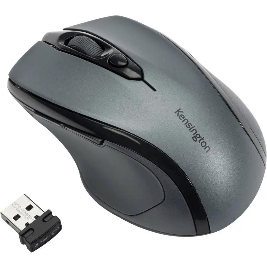 Kensington Pro Fit Mid-Size Wireless Mouse - Graphite Gray by Kensington Computer Products Group