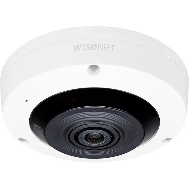 Wisenet XNF-8010RW 6MP Indoor IR Fisheye Network Camera with 15m IR Range