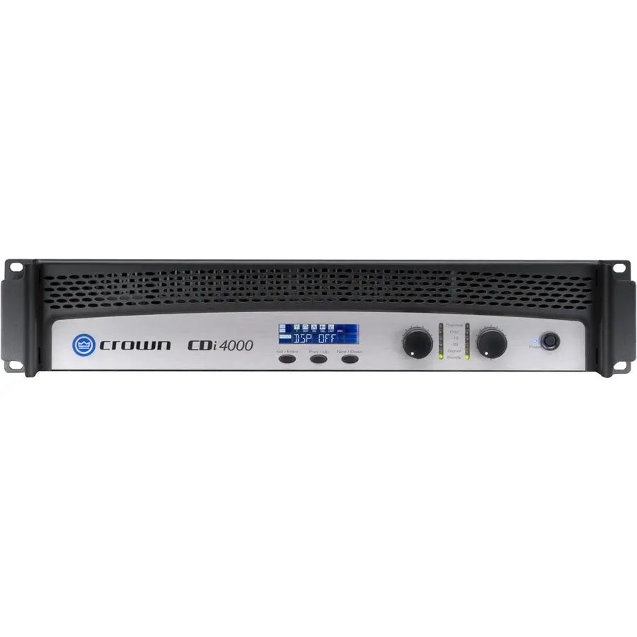 Crown CDi 4000 Amplifier – 2400W RMS Two-Channel Power Amplifier with Digital Signal Processing