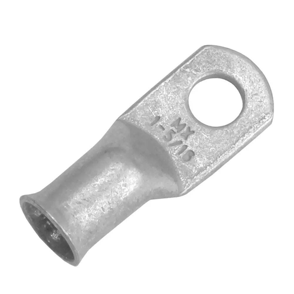 Pacer Tinned Lug 1 AWG - 5/16 Inch Stud Size - 10 Pack for Reliable Marine and Electrical Connections