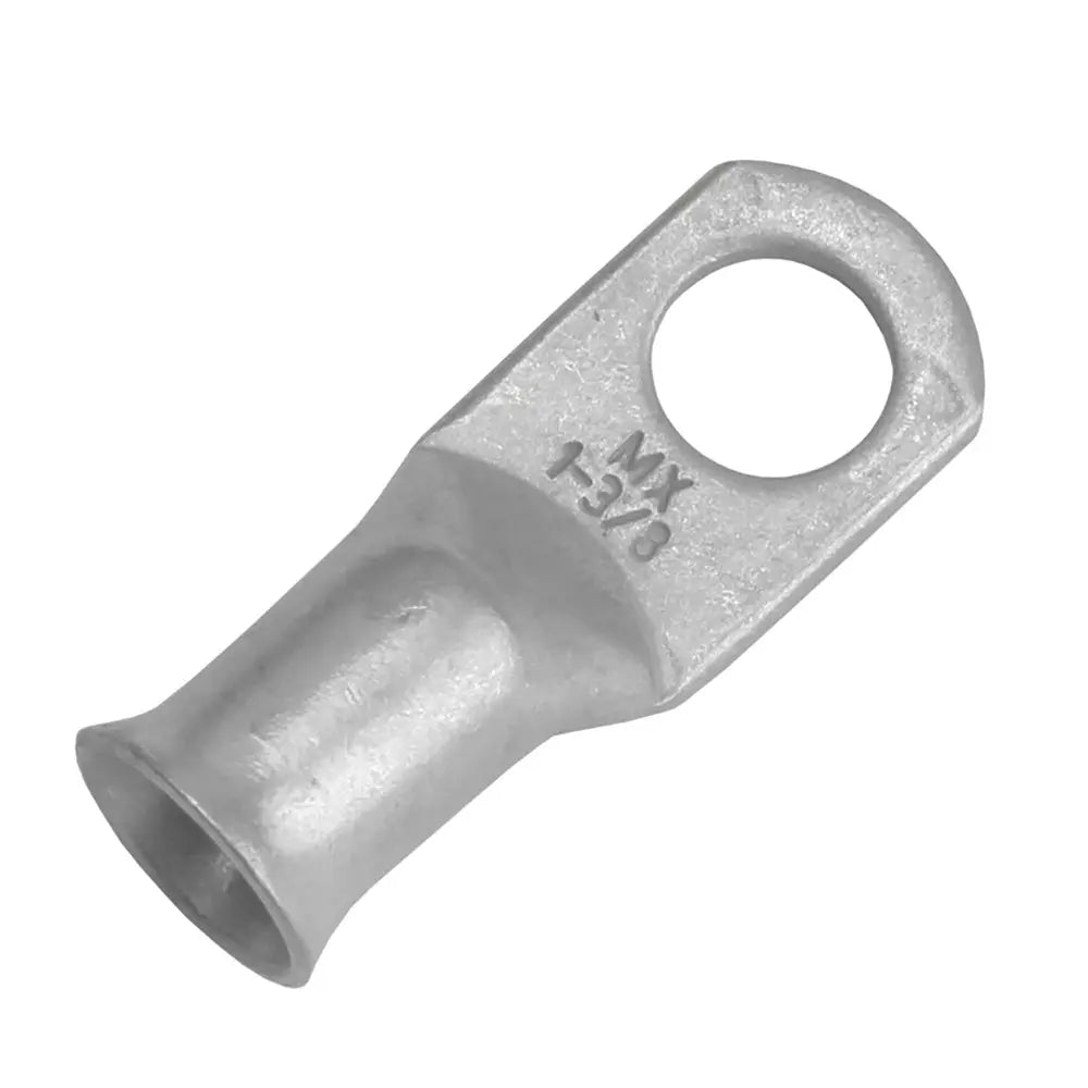 Pacer Tinned Lug 1 AWG with 3/8-Inch Stud - 10 Pack for Marine and Electrical Applications