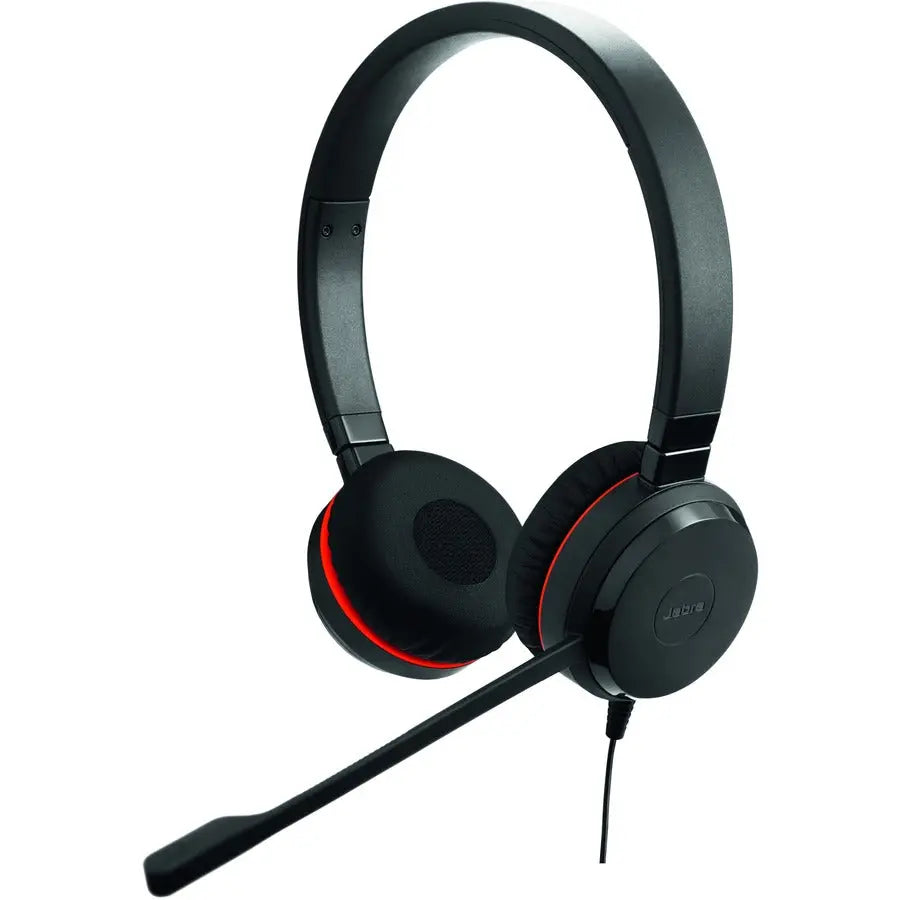 Jabra EVOLVE 20SE Headset with Easy Call Management and Passive Noise Cancellation