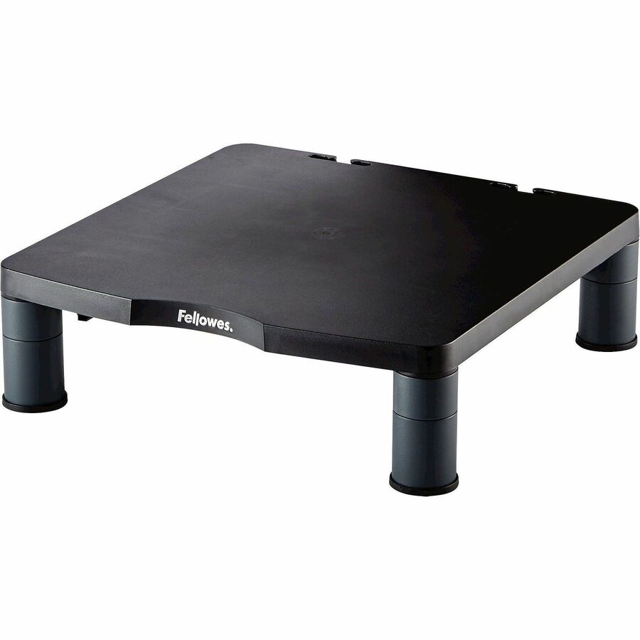 Fellowes Standard Monitor Riser - Adjustable Desk Stand for 21-Inch Monitors, Black