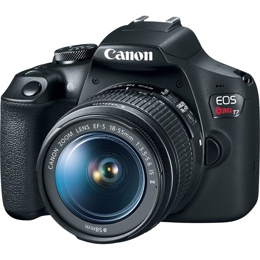 Canon EOS Rebel T7 Digital SLR Camera with 18-55mm Lens and Wi-Fi - Model 2727C002