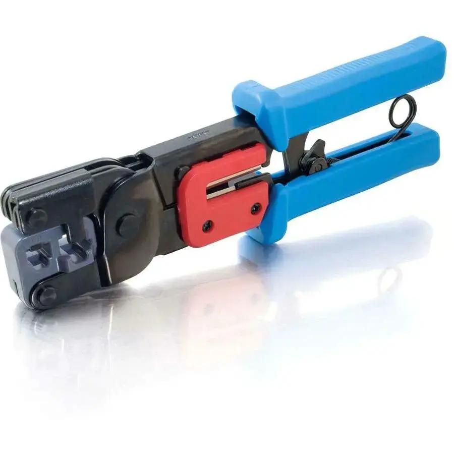 Legrand Group C2G RJ11 and RJ45 Crimping Tool with Cable Stripper by Legrand Group