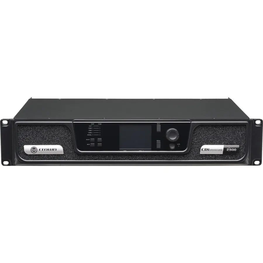 Crown CDi DriveCore 2|600 Amplifier - 1200W RMS, 2 Channels, Network Control