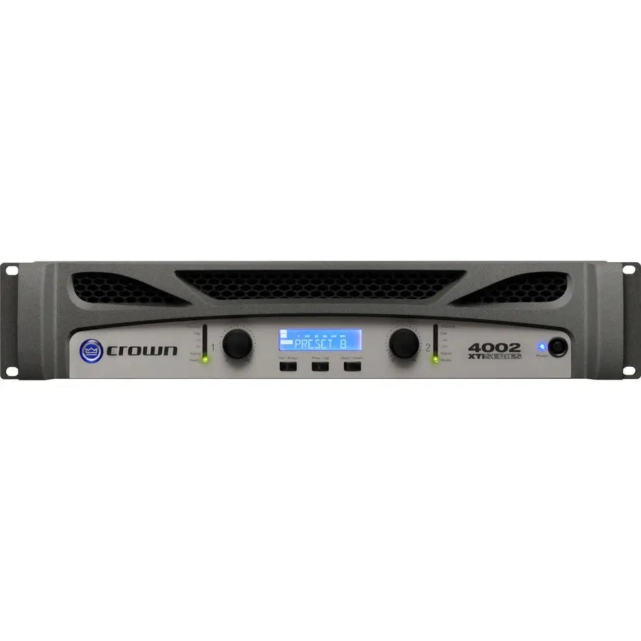 Crown XTI 4002 Amplifier - 2-Channel 1200W Power Amplifier with Advanced Control Features