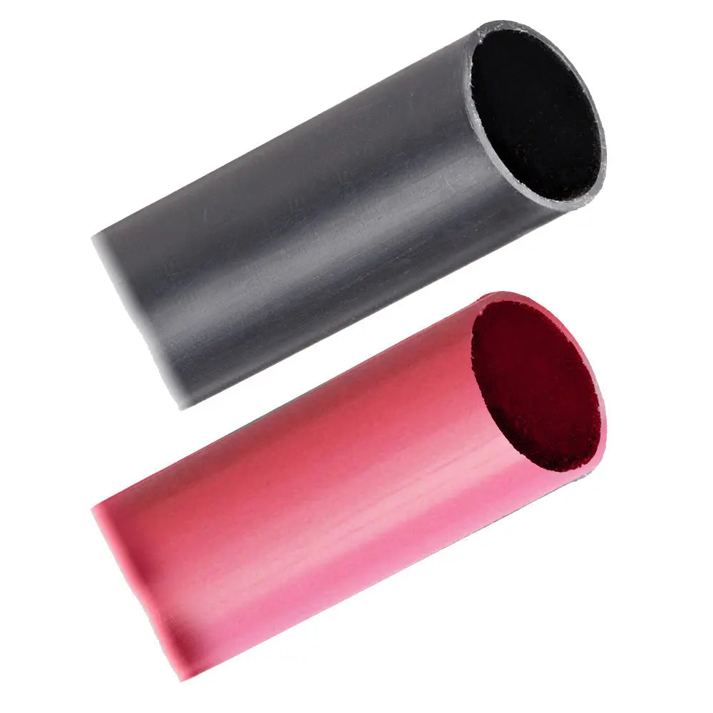 Pacer BHW1-3BKRD Heavy Wall Heat Shrink Tubing for Battery Cables, 1 inch x 3 feet, Black/Red (2-Pieces Combo Pack)