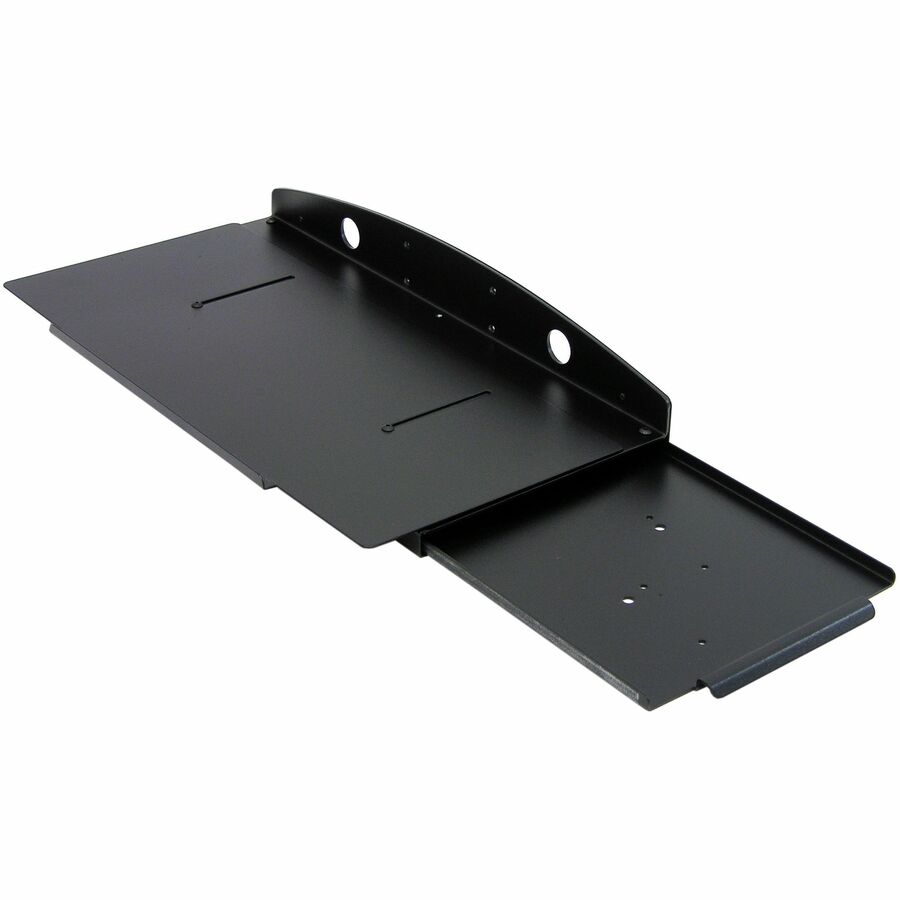Ergotron Keyboard Tray (Black) with Adjustable Wrist Rest and Sliding Mouse Tray – Compatible with 100 Series Pivot