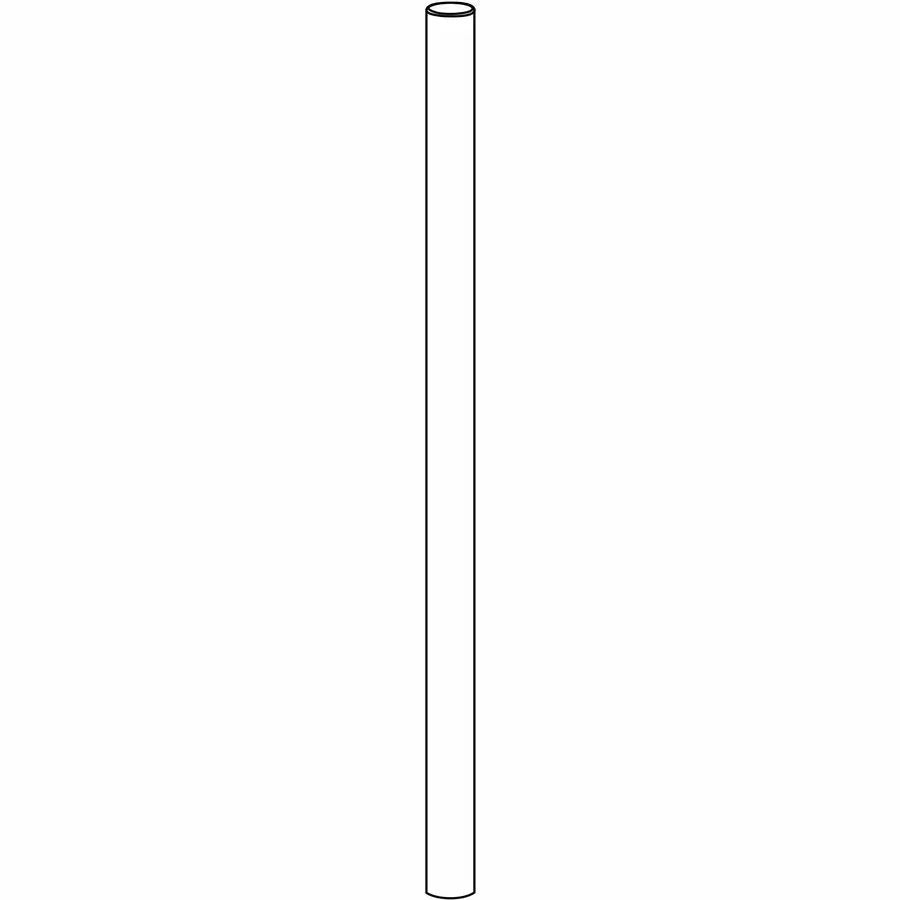 Ergotron DS100 28-Inch Mounting Pole for Display Stands - Black