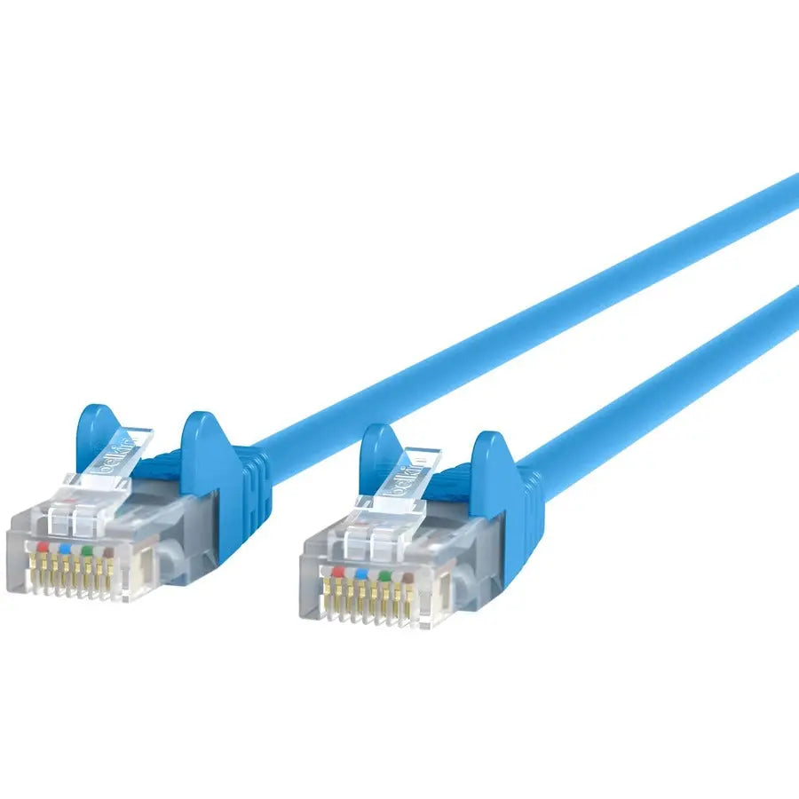 Belkin RJ45 Category 6 Snagless Ethernet Patch Cable, 40 ft Blue