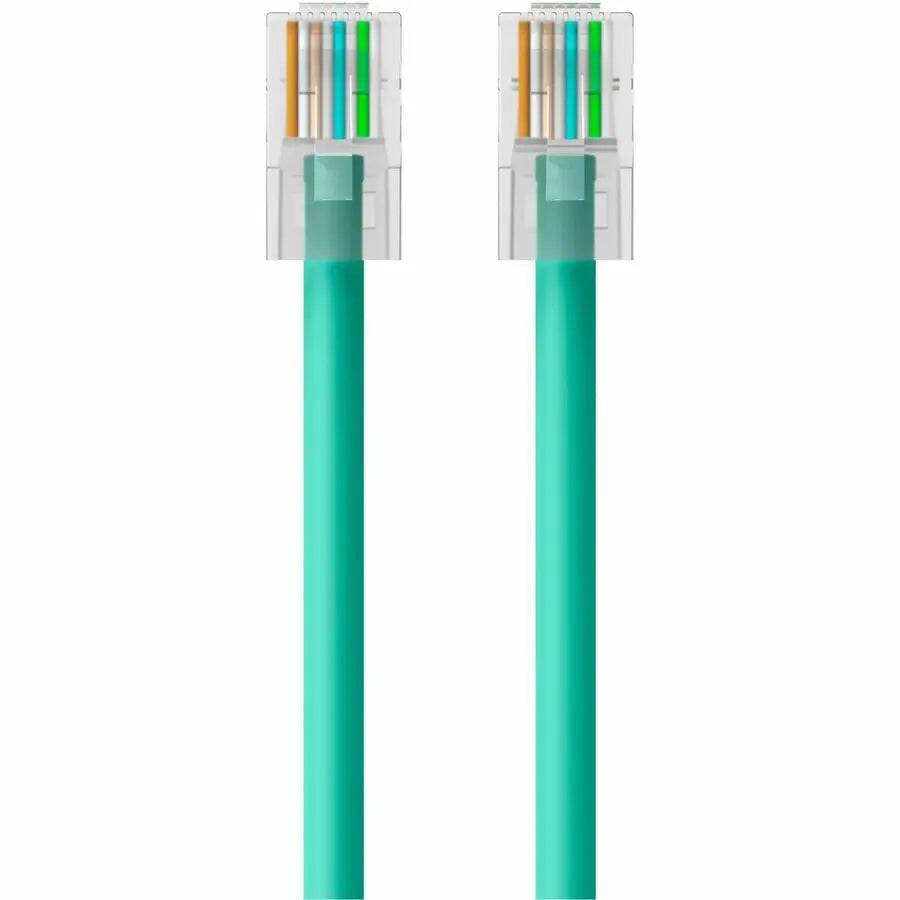 Belkin Cat6 UTP Ethernet Patch Cable, RJ45 Male to Male, Green