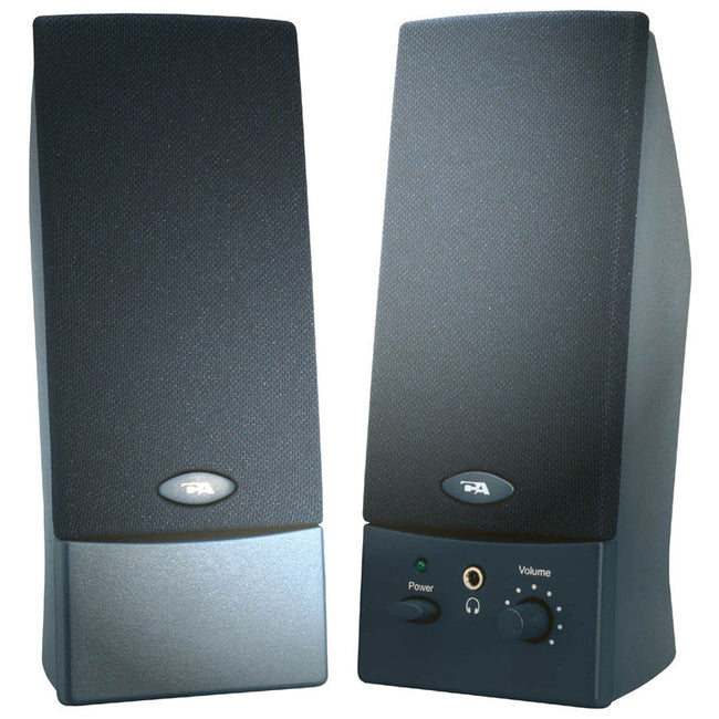 Cyber Acoustics CA-2016WB 2.0 USB Powered Speaker System - Black
