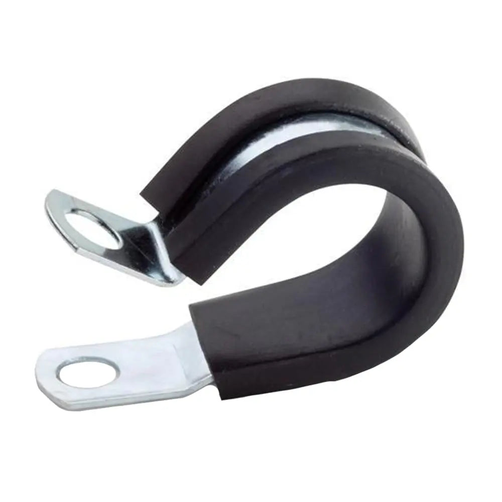 Pacer Stainless Steel C-Clamp with Neoprene Cushion - 1 Inch - 10 Pack