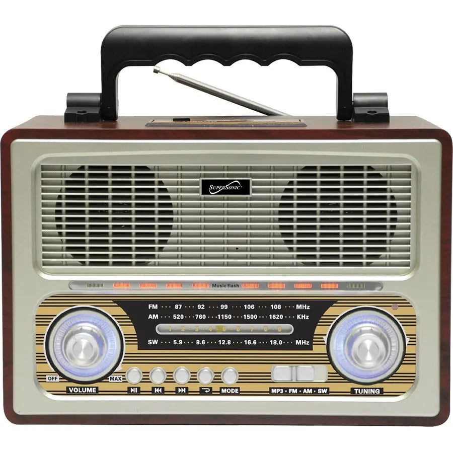 Supersonic SC-1198BT Bluetooth Speaker System - Wireless Sound for Movies, Music, and More