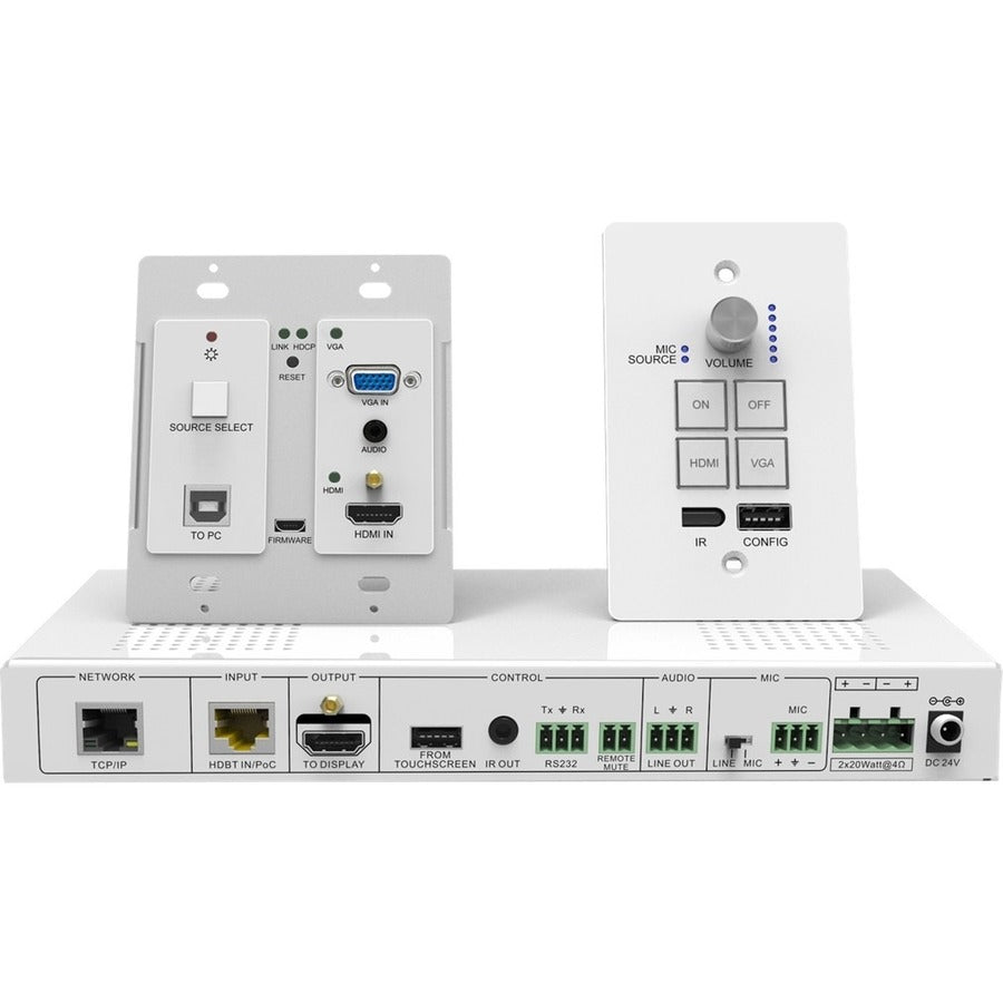 SIIG Wallplate HDMI/VGA HDBaseT Kit (Part No. CE-H23Z11-S1)