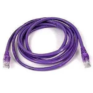 Belkin Cat5e Patch Cable – 25 Feet Purple Ethernet Network Cable for LAN Connectivity by Belkin International, Inc