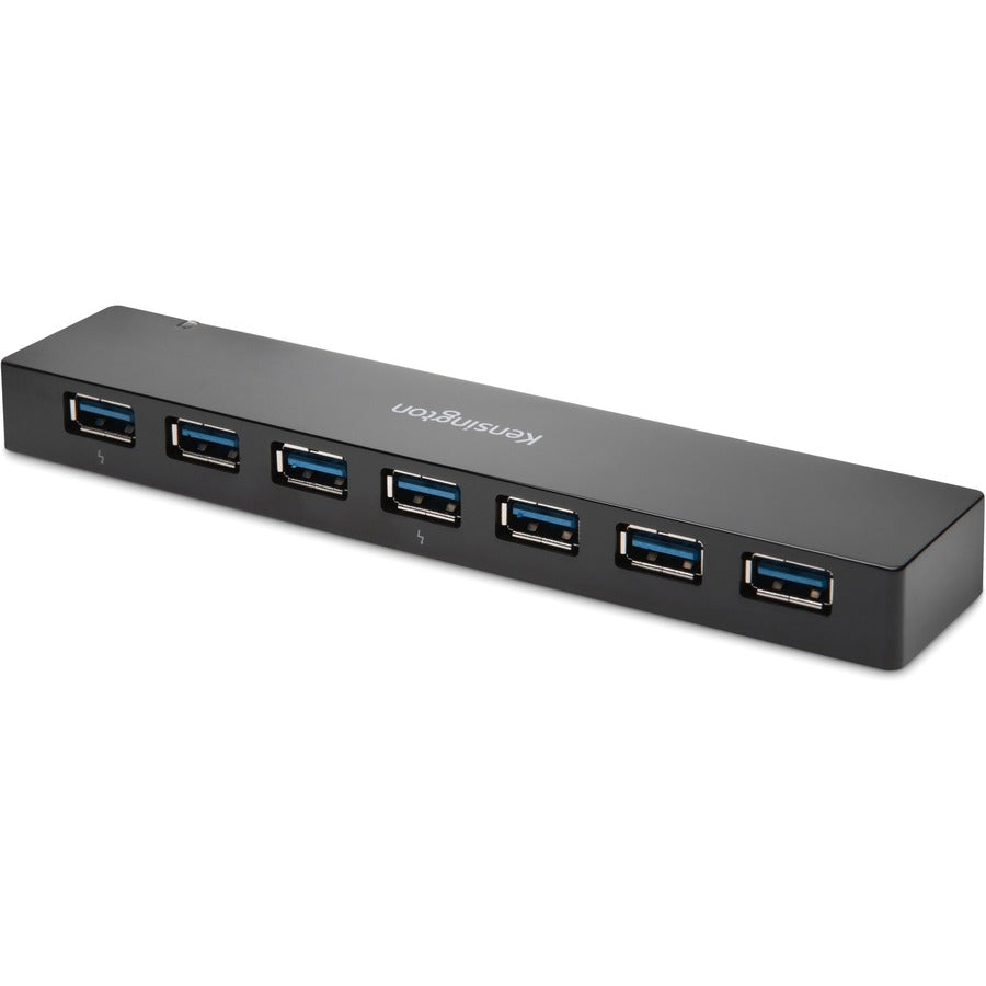 Kensington USB 3.0 7-Port Hub with Charging - External Data and Power Expansion