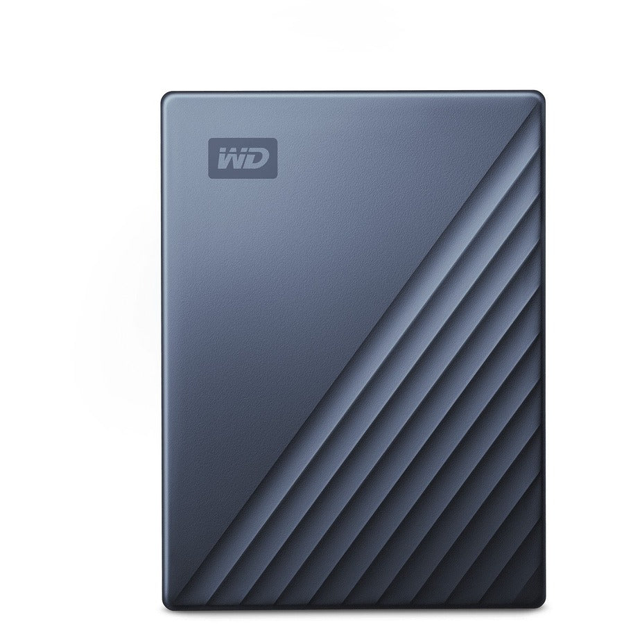WD My Passport Ultra 2TB Portable External Hard Drive - USB-C & USB 3.0 Compatibility, Blue