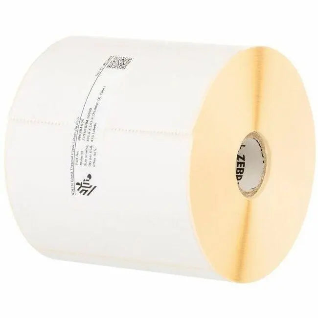 Zebra Z-Perform 1000D Thermal Label - Multipurpose White Paper Labels for Direct Thermal Printing, 2.00 x 1.25 Inches, Pack of 36 Rolls