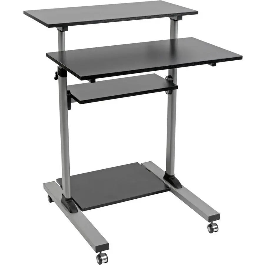 Eaton Tripp Lite Series WWSSRC Rolling Standing Desk on Wheels, Height Adjustable Mobile Workstation