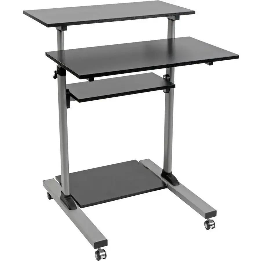 Eaton Tripp Lite Series WWSSRC Rolling Standing Desk on Wheels, Height Adjustable Mobile Workstation by Eaton Corporation