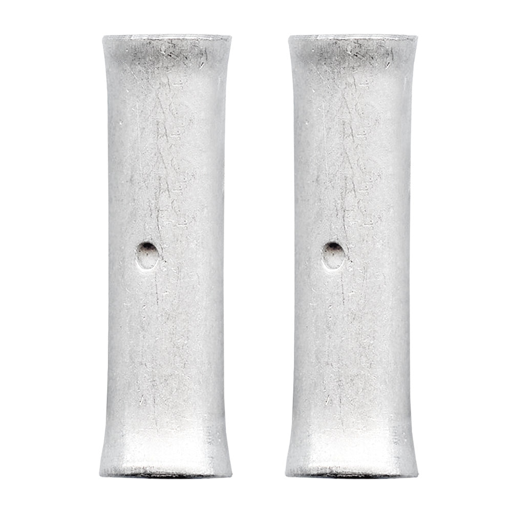Pacer Seamless Butt Splice for 1/0 AWG Wire, Non-Insulated, 2 Pack